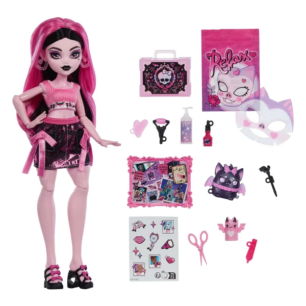 Monster High Güzellik Sırları Draculara Bebeği Jhk43 - Görsel 2