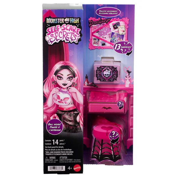 Monster High Güzellik Sırları Draculara Bebeği Jhk43 - Görsel 7