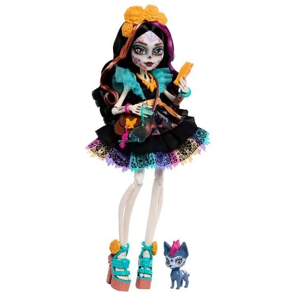 Monster High Ana Karakter Skelita Calavera Bebeği Hpd53-Jhk34 - Görsel 6