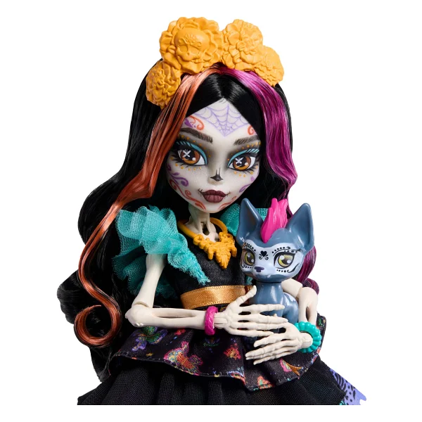 Monster High Ana Karakter Skelita Calavera Bebeği Hpd53-Jhk34 - Görsel 2