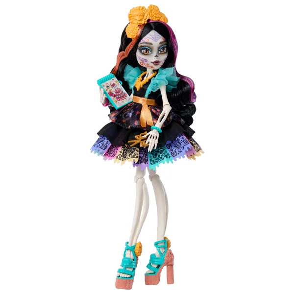 Monster High Ana Karakter Skelita Calavera Bebeği Hpd53-Jhk34 - Görsel 4
