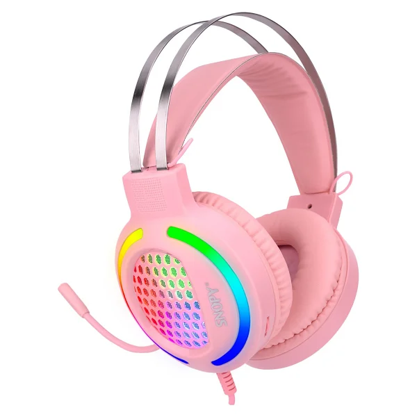 Snopy Sn-Gx82 RGB 7.1 USB Kablolu Oyuncu Kulaklığı - Görsel 4