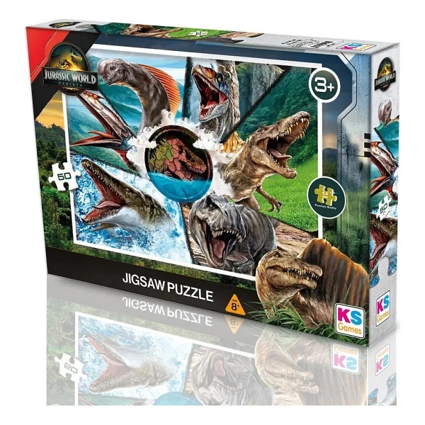 Ks Games Jurassic Wolrd Rebirth 50 Parça Puzzle Jw709 - Görsel 4