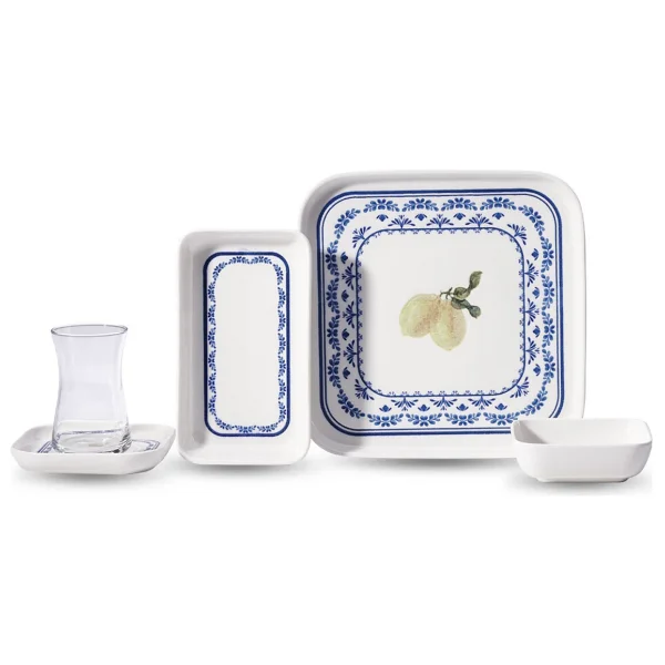 Korkmaz Plaza Collection A8854-1 25 Parça 6 Kişilik Kahvaltı Takımı - Görsel 3