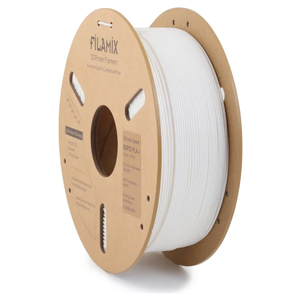 Filamix PLA Plus 1.75 mm 1 kg Siyah Filament - Görsel 7