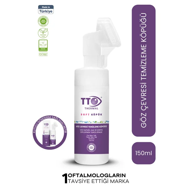Tto Soft 150 Ml Göz Çevresi Temizleme Köpüğü - Görsel 9