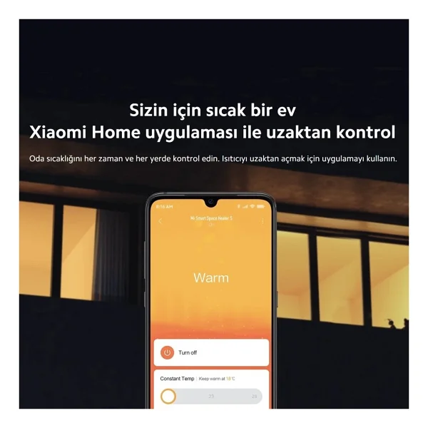 Xiaomi Mi Smart Space Heater S Akıllı Elektrikli Isıtıcı - Görsel 2