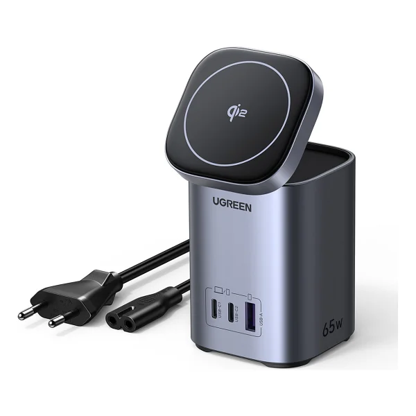Ugreen Nexode 55321 4in1 Magsafe Kablosuz Şarj Aleti - Görsel 3