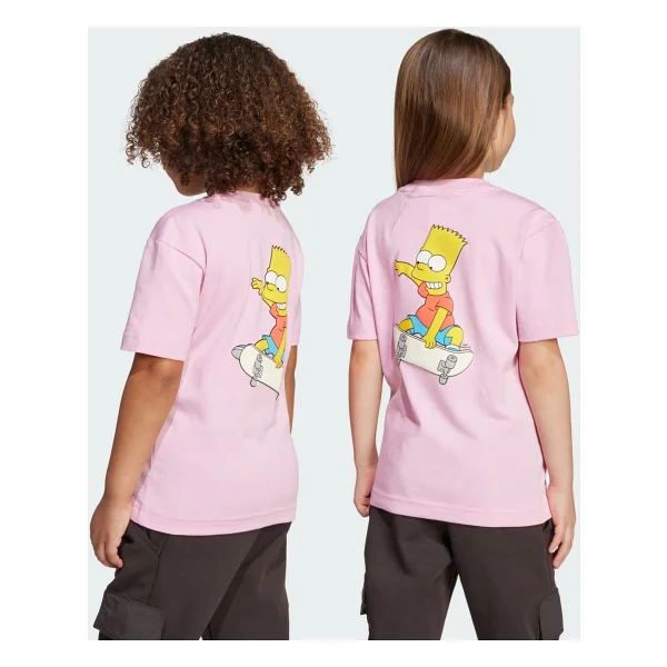 Adidas The Simpsons Kısa Kollu Bisiklet Yaka Çocuk Tişört - Görsel 2