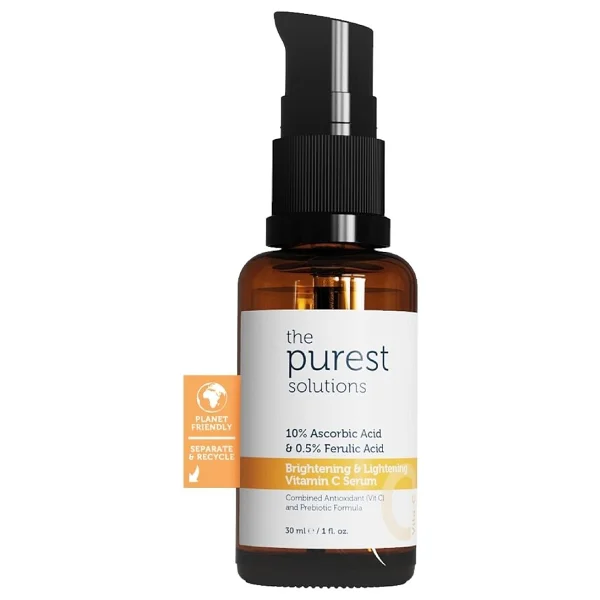 The Purest Solutions %10 Ascorbic Acid & Ferulic Acid %0.5 Aydınlatıcı Vita-C Yüz Serumu 30 Ml - Görsel 5