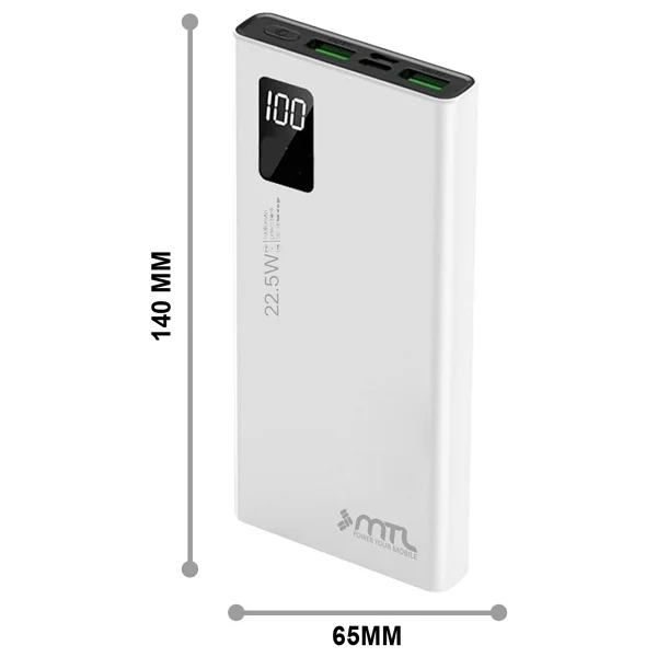Mtl Mt4510 10000 mAh Hızlı Şarj Powerbank - Görsel 3