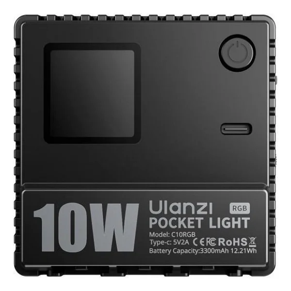 Ulanzi C10rgb 10 W Pocket Video LED Işık - Görsel 2