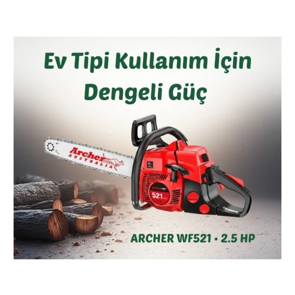 Archer Wf521 2.5 Hp Benzinli Motorlu Testere - Görsel 2