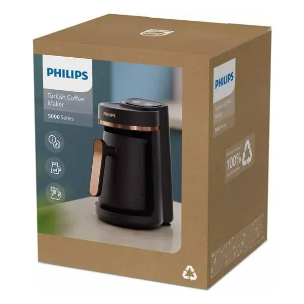 Philips Series 5000 Bakır Türk Kahve Makinesi + 1 Pk. Türk Kahvesi Hediye - Görsel 3
