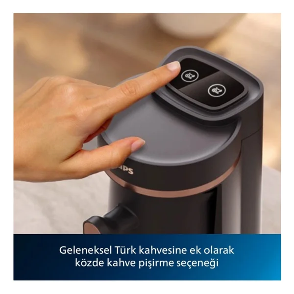 Philips Series 5000 Bakır Türk Kahve Makinesi + 1 Pk. Türk Kahvesi Hediye - Görsel 7
