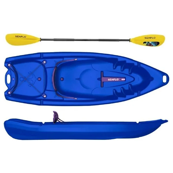 Seaflo Sf-2002 Mavi Tek Kişilik Yetişkin Kano - Görsel 2