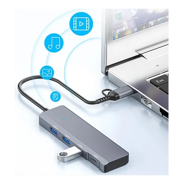 Ally ADS-309D Type-C Laptop Docking Station - Görsel 4