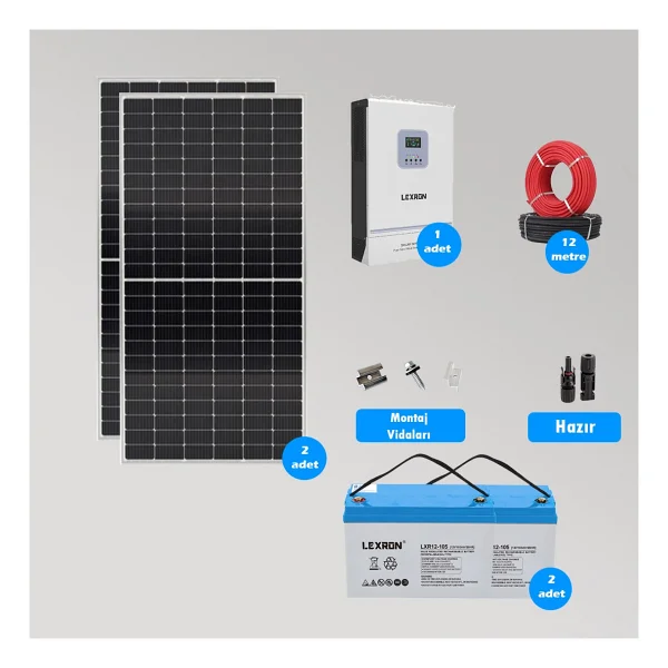 Cks Enerjı 3kw Hazır Solar Paket Kolay Kurulum(Minimum Paket) - Görsel 5