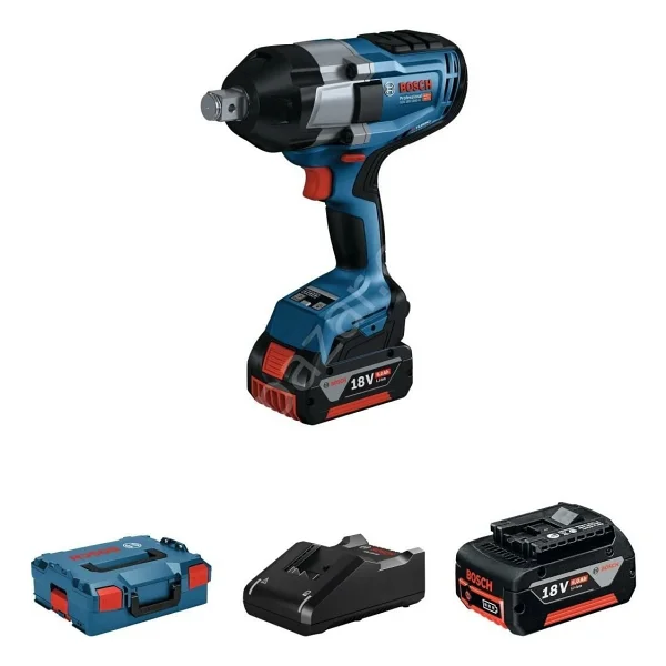 Bosch Gds 18v-1050 H Çift Akülü 5 Ah Somun Sıkma Makinesi - Görsel 9