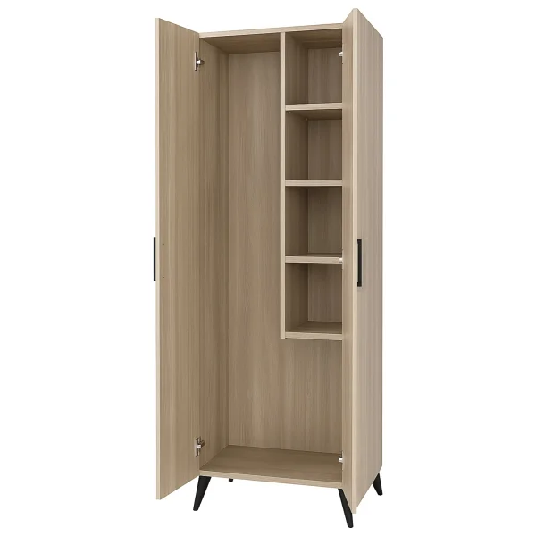 Alesta Life Temızlık Dolabı 160x60x37,7 Sonomo - Görsel 5