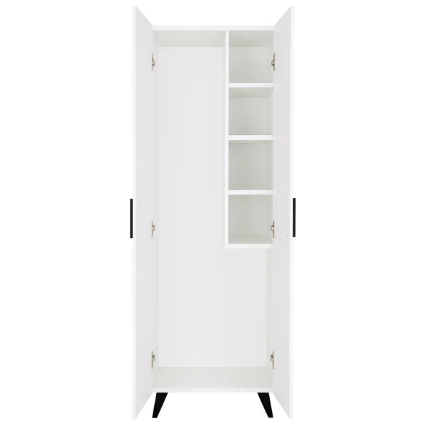 Alesta Life Temızlık Dolabı 160x60x37,7 Beyaz - Görsel 4