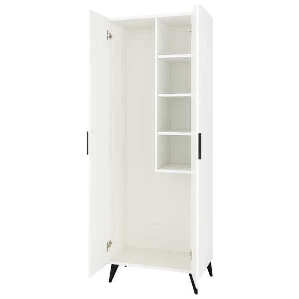 Alesta Life Temızlık Dolabı 160x60x37,7 Beyaz - Görsel 5