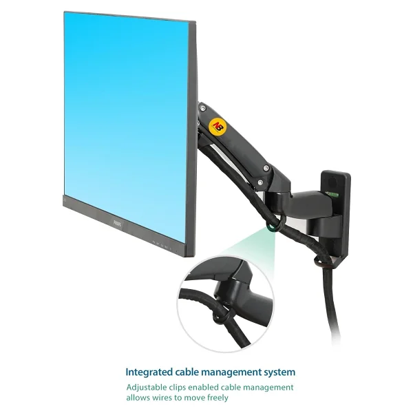 North Bayou F150 17-35 İnç Tek Kollu Amortisörlü Monitör Standı - Görsel 5