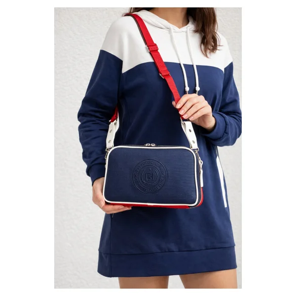 Just Polo Kadın Taş-Lacivert Omuz Ve Çapraz Askılı Çantası-Bd6000 - Görsel 10