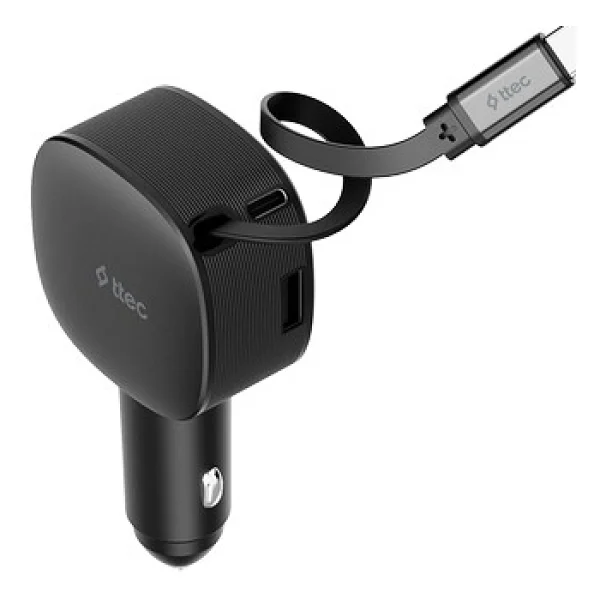 Ttec SmartCharger Trio 2CKP07S 60 W Type-C Kablolu Hızlı Araç Şarj Aleti - Görsel 3