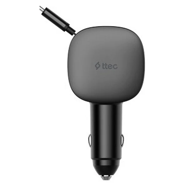 Ttec SmartCharger Trio 2CKP07S 60 W Type-C Kablolu Hızlı Araç Şarj Aleti - Görsel 4