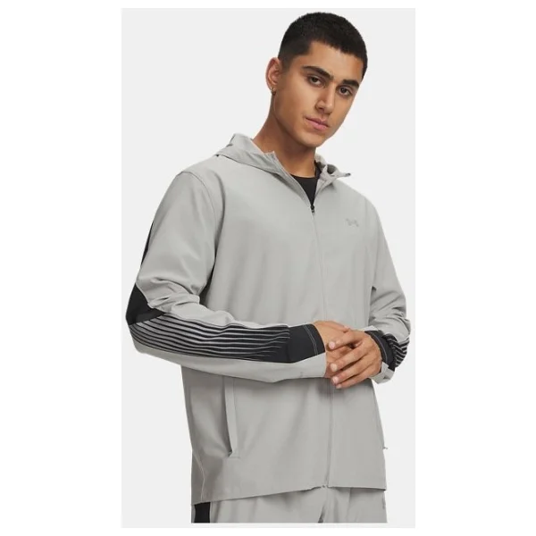 Under Armour Velociti Storm 6005900-587 Mavi Erkek Eşofman Üstü - Görsel 5
