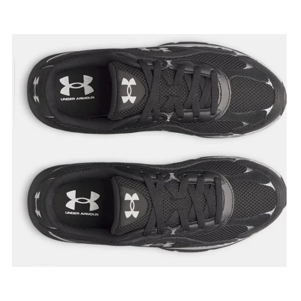Under Armour Tech Runner 6011293-003 Siyah-Beyaz Erkek Spor Ayakkabı - Görsel 3