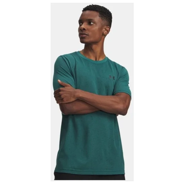 Under Armour Vanish 1382801 Kısa Kollu Bisiklet Yaka Erkek Tişört - Görsel 7