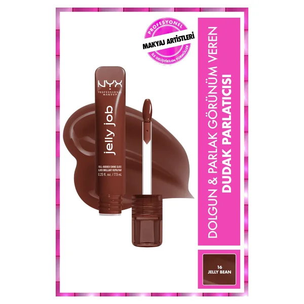 Nyx Professional Makeup Jelly Job 16 Jellybean Dudak Parlatıcısı - Görsel 7