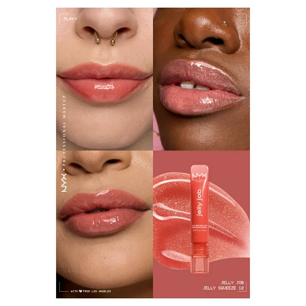 Nyx Professional Makeup Jelly Job 12 Jelly Squeeze Dudak Parlatıcısı - Görsel 3