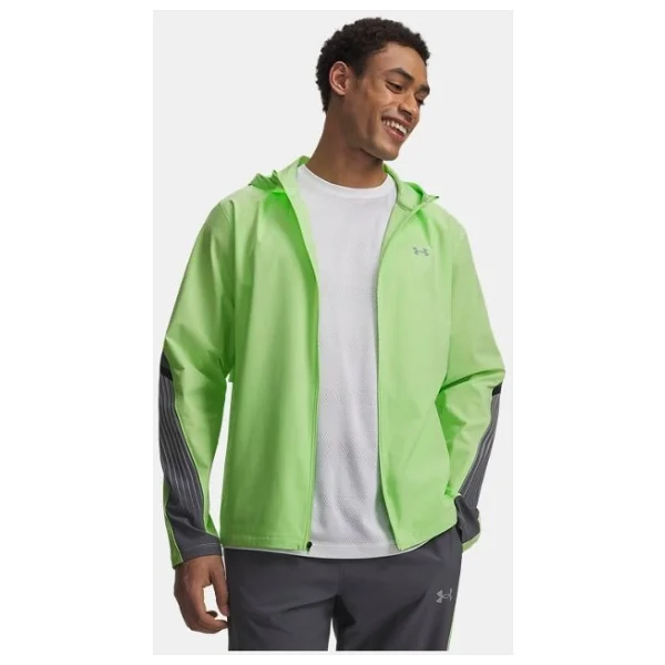 Under Armour Velociti Storm 6005900-587 Mavi Erkek Eşofman Üstü - Görsel 4