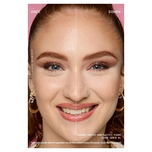 Nyx Professional Makeup Wonder Snatch Transparan 01 Sugar Serve 6 Gr Sabitleyici Pudra - Görsel 2