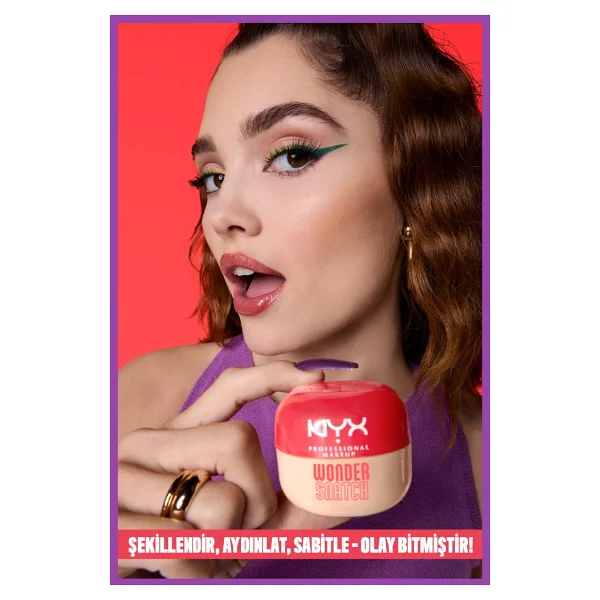 Nyx Professional Makeup Wonder Snatch Transparan 01 Sugar Serve 6 Gr Sabitleyici Pudra - Görsel 3