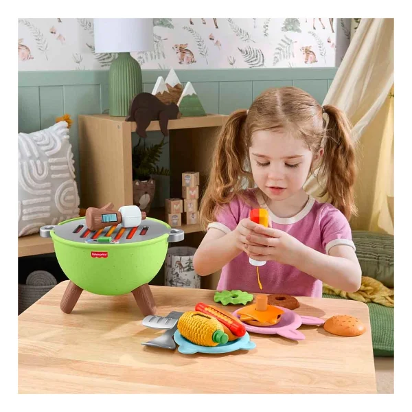 Fisher Price Kamp Zamanı Barbekü Seti Jlb82 - Görsel 9