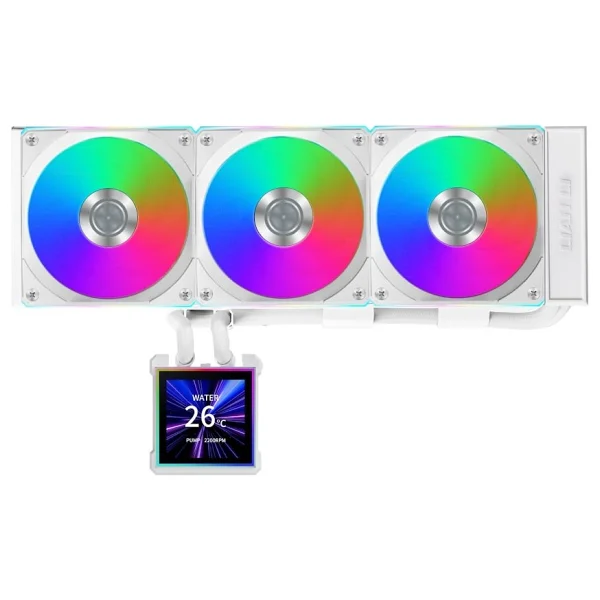 Lian Li Hydroshift Iı Lcd-S 360cl G89.Ghs2lcds36cw.00 Beyaz İşlemci Sıvı Soğutucu - Görsel 2