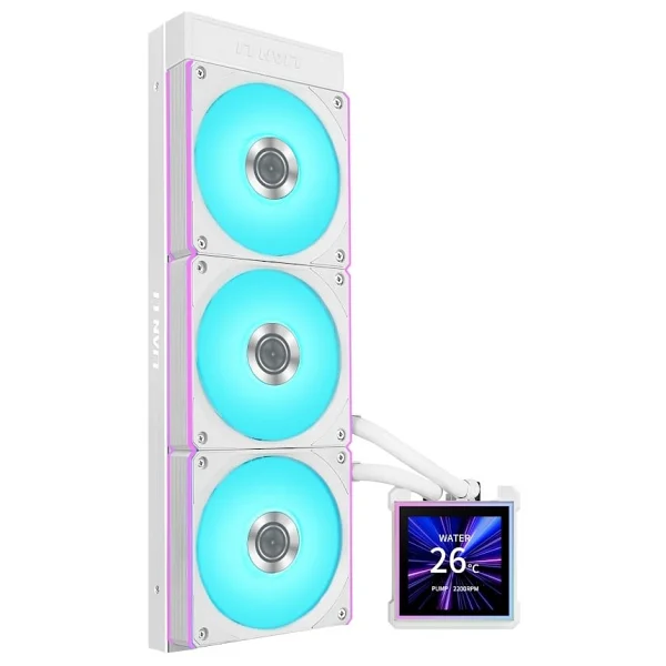 Lian Li Hydroshift Iı Lcd-S 360cl G89.Ghs2lcds36cw.00 Beyaz İşlemci Sıvı Soğutucu - Görsel 3