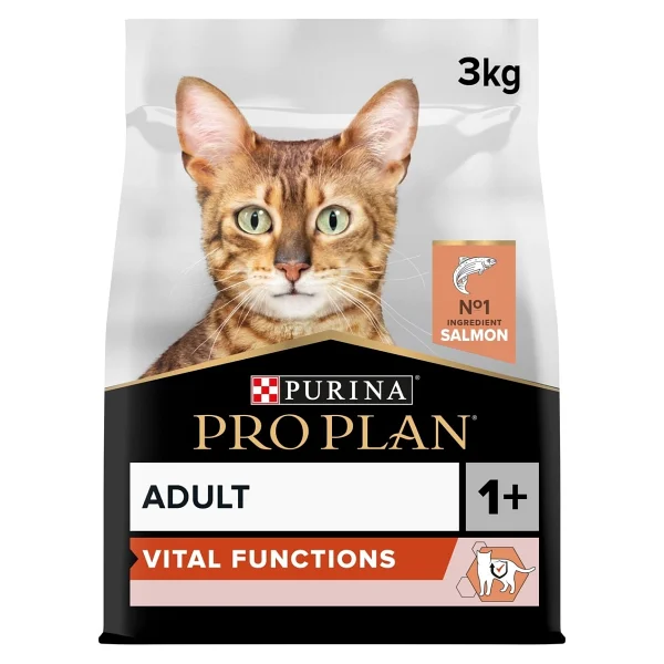 Pro Plan Vital Functions Somonlu 3 Kg Yetişkin Kedi Maması - Görsel 3
