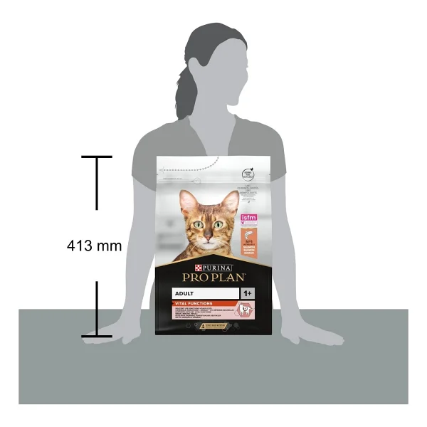 Pro Plan Vital Functions Somonlu 3 Kg Yetişkin Kedi Maması - Görsel 5