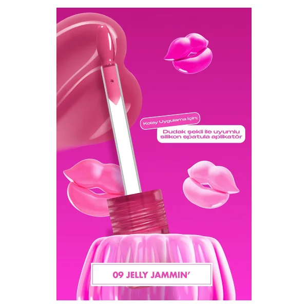 Nyx Professional Makeup Jelly Job 09 Jelly Jammin Dudak Parlatıcısı - Görsel 2
