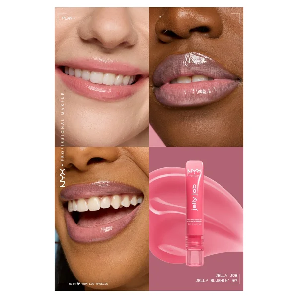 Nyx Professional Makeup Jelly Job 07 Jelly Blushin Dudak Parlatıcısı - Görsel 3