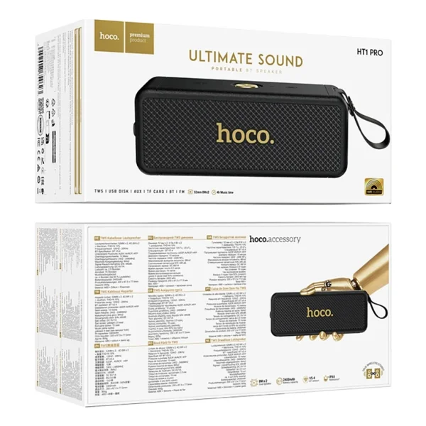 Hoco Ht1 Pro Marquis Bluetooth Hoparlör - Görsel 5