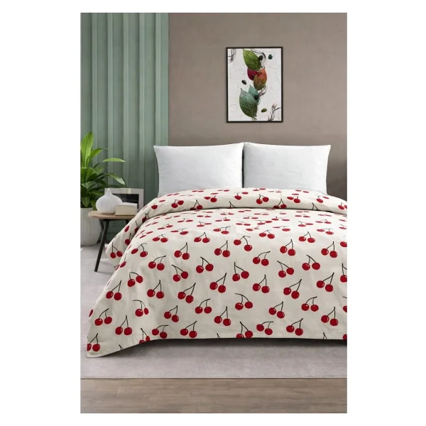 Mulberry Çift Kişilik Pike Yatak Örtüsü %100 Pamuk 220x230 - Görsel 2