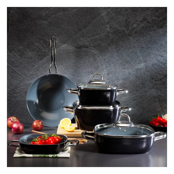 Schafer Gastronomie Master 24 Cm Derin Granit Tencere - Görsel 4