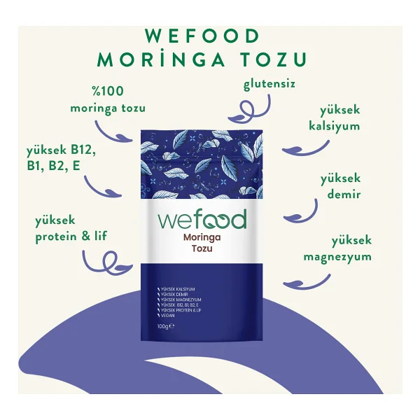 Wefood 100 Gr Moringa Tozu - Görsel 2