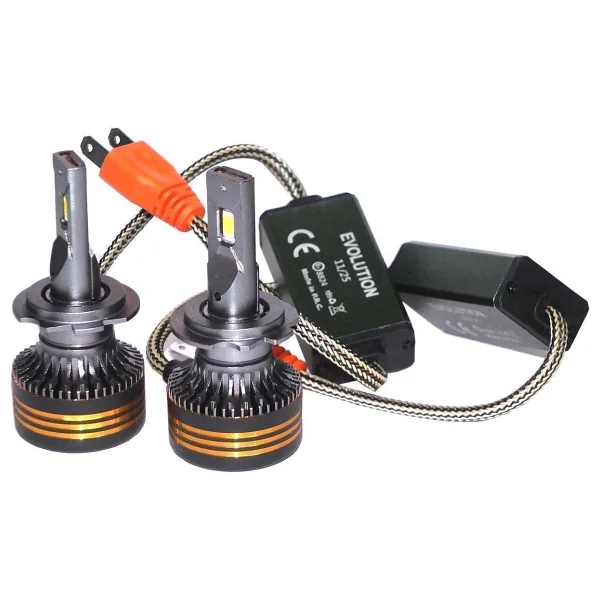 3 Tıkla Evolution Jaguar Xj 1998-2009 Kısa Far H7 Beyaz LED Xenon 22000 Lümen - Görsel 2